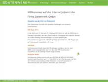 Tablet Screenshot of datenwerk-it.de